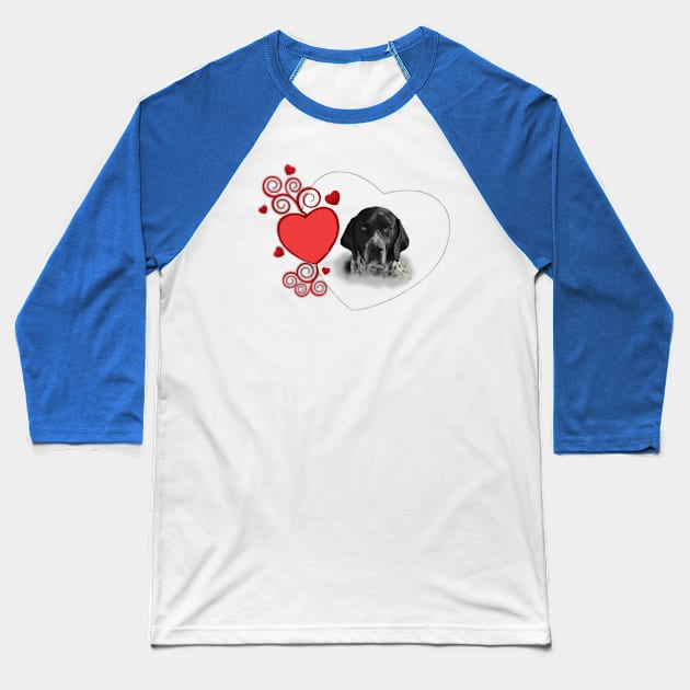 english pointer Baseball T-Shirt by Stetreault911